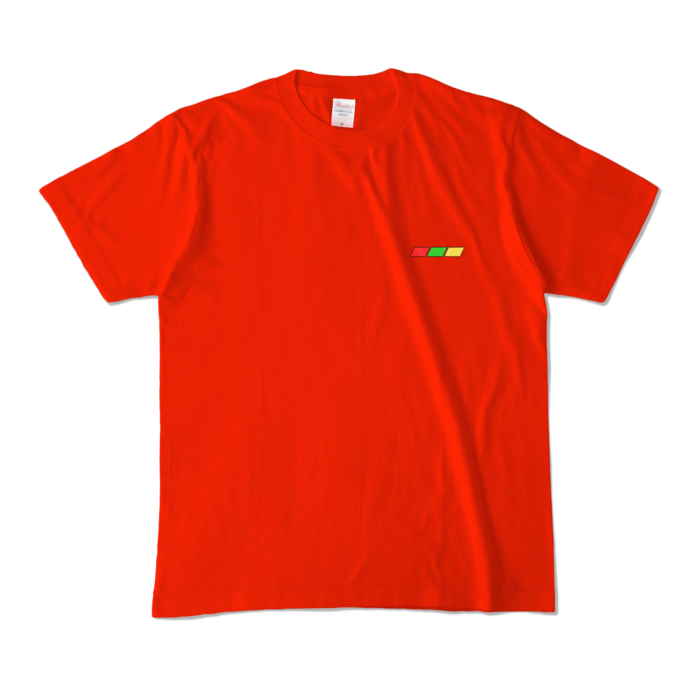 カラーTシャツ - M - レッド (濃色)