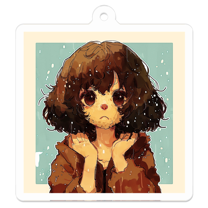 アクリルキーホルダー - 50 x 50 (mm)(1)
