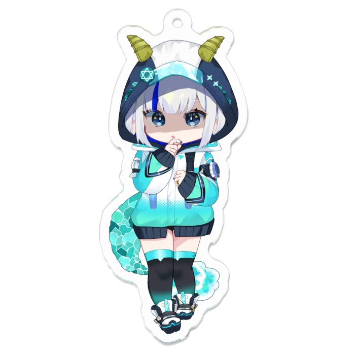 アクリルキーホルダー - 70 x 70 (mm)