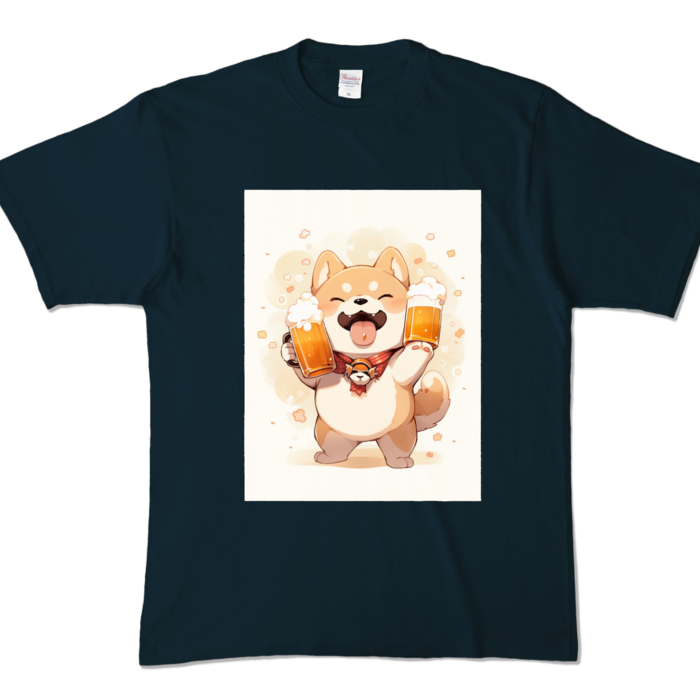 カラーTシャツ - XL - ネイビー (濃色)