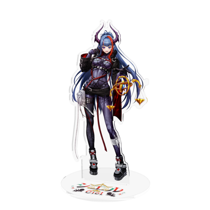 悪魔アクリルフィギュア - 160x160mm