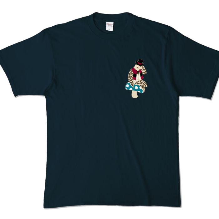 カラーTシャツ - XL - ネイビー (濃色)