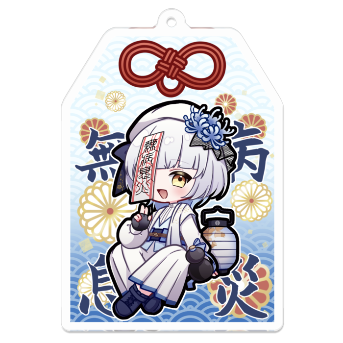 アクリルキーホルダー - 70 x 70 (mm)