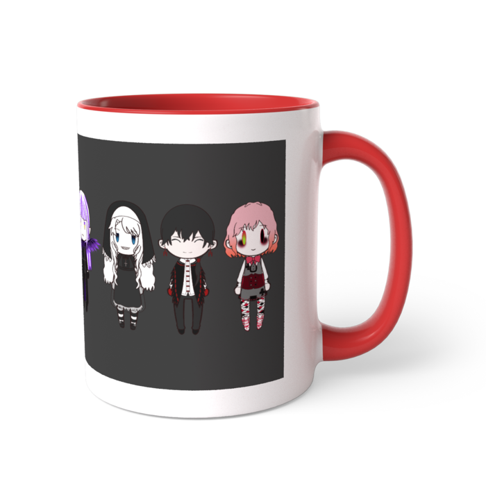 ツートンカラーマグカップ - 直径 8.2cm / 高さ 9.5cm