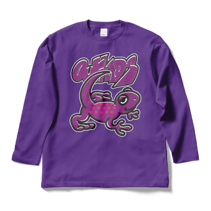 ロングスリーブTシャツ - L - パープル