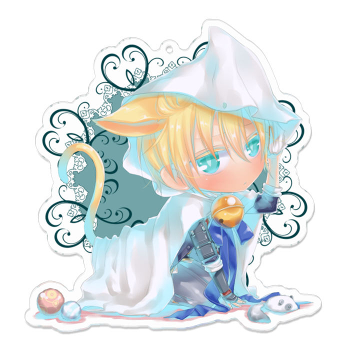 アクリルキーホルダー - 100 x 100 (mm)