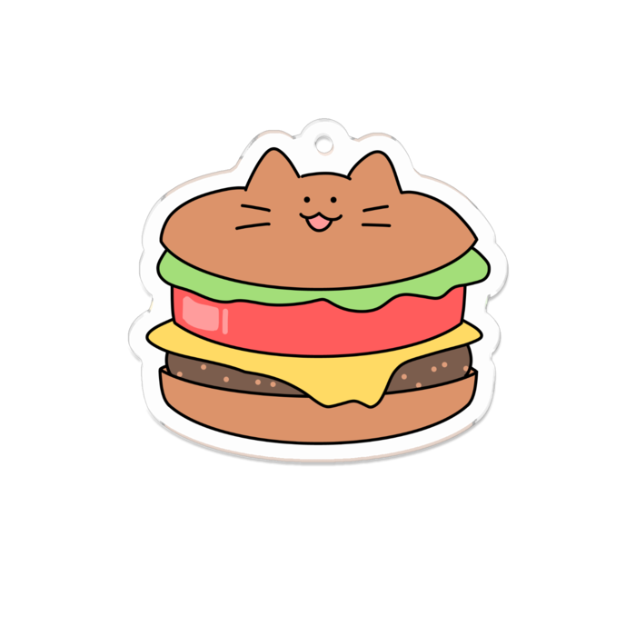 アクリルキーホルダー - 70 x 70 (mm)