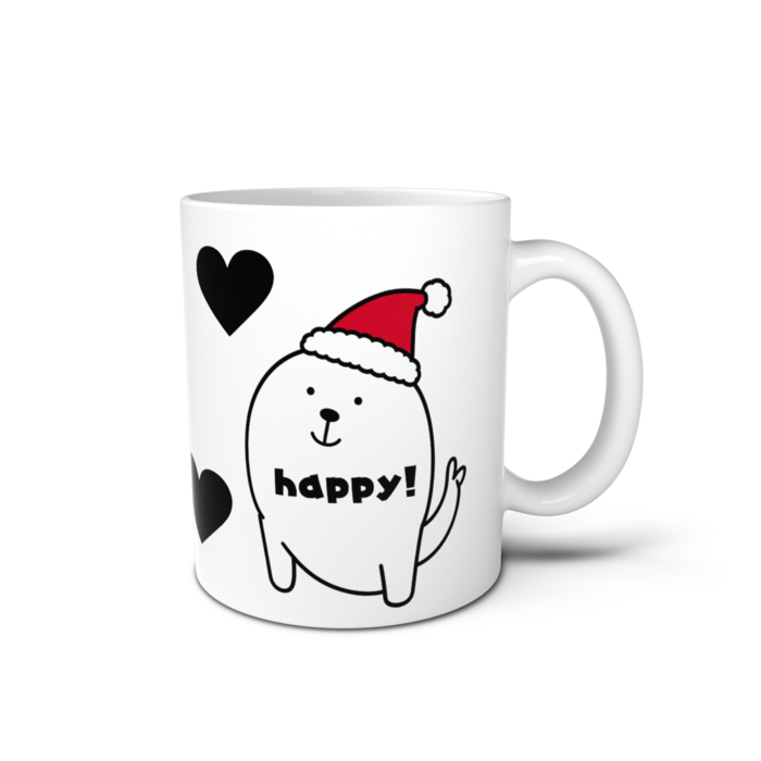 マグカップ - 直径 8 cm / 高さ 9.5 cm