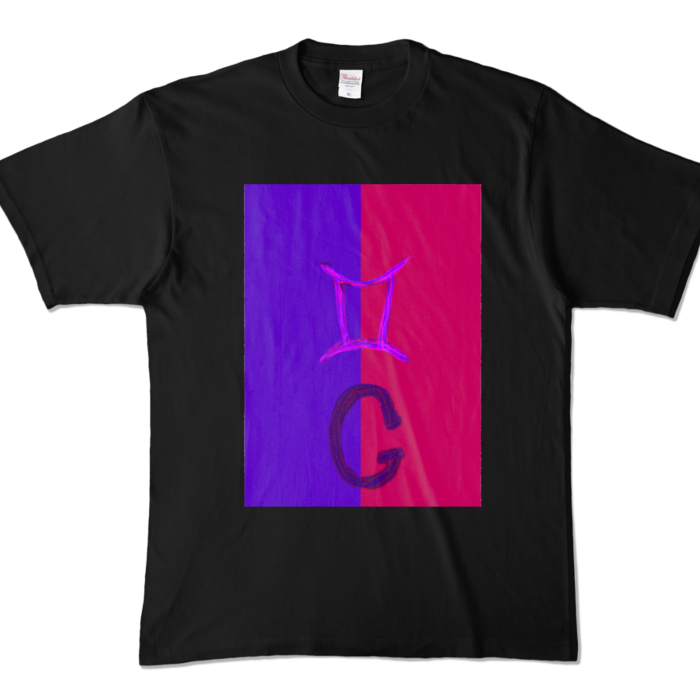 カラーTシャツ - XL - ブラック (濃色)