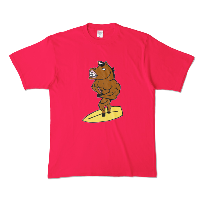 カラーTシャツ - XL - ホットピンク (濃色)