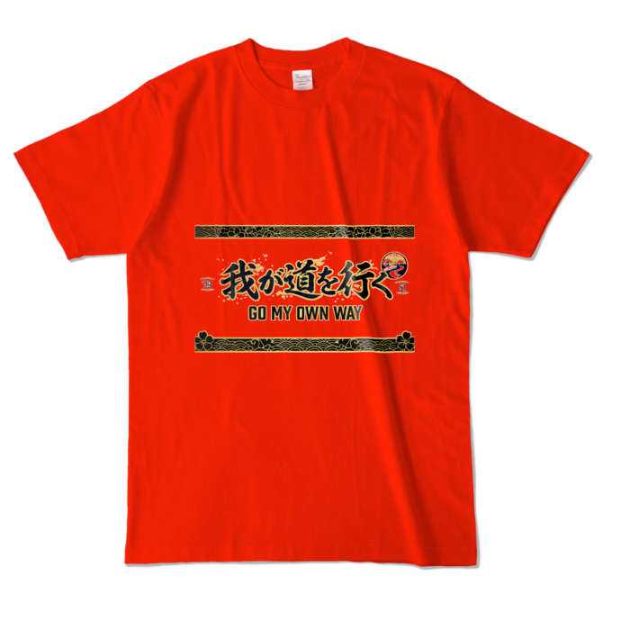 カラーTシャツ - L - レッド （濃色）