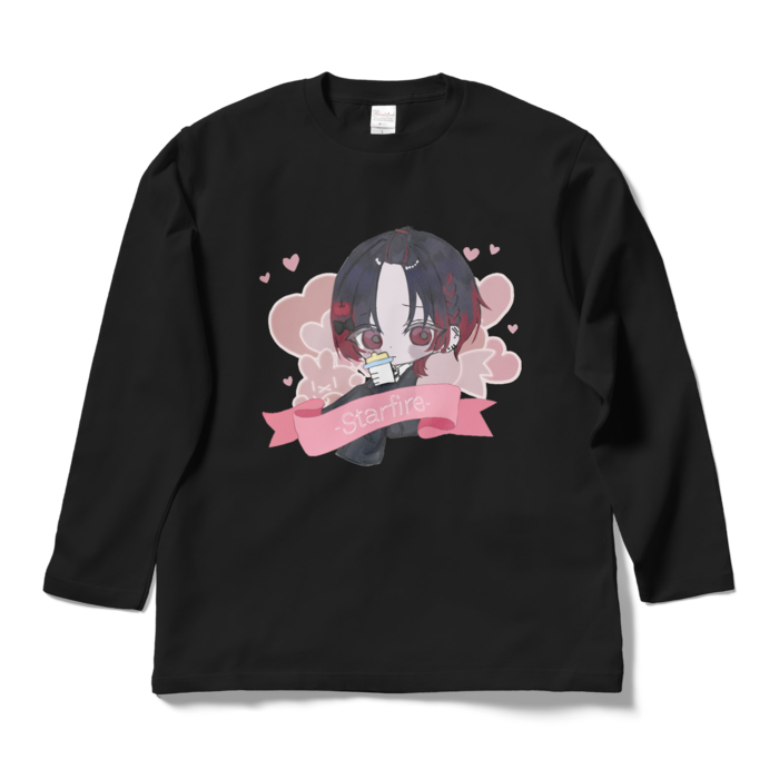 ロングスリーブTシャツ - L - ブラック