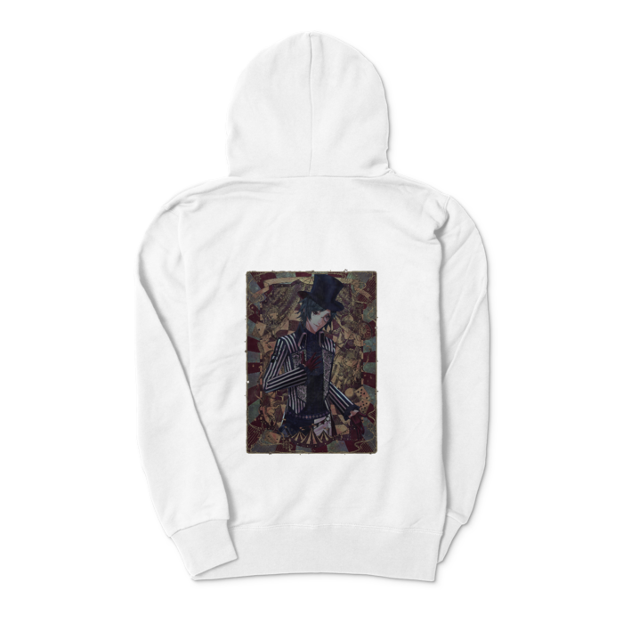 ジップパーカー - S - ホワイト