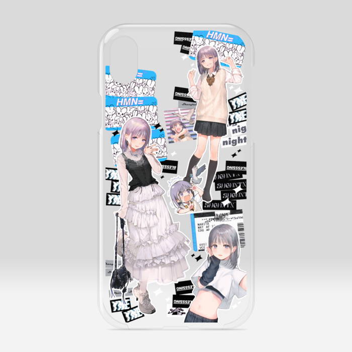 クリアiPhoneケース - iPhone XR