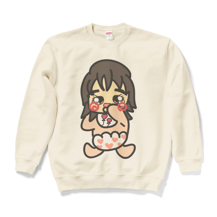 スウェット - L - ナチュラル