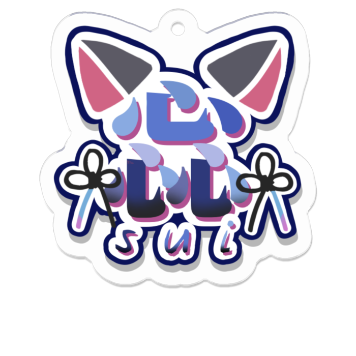 アクリルキーホルダー - 50 x 50 (mm)