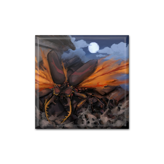 缶バッジ - 四角形40mm