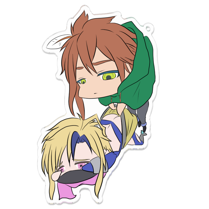 アクリルキーホルダー - 100 x 100 (mm)