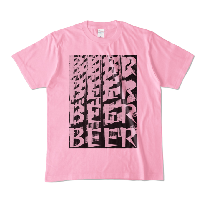 カラーTシャツ - M - ピーチ (淡色)