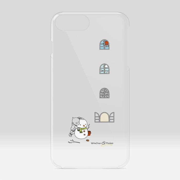 snowy クリアiPhoneケース - iPhone 6 Plus / 7 Plus / 8 Plus