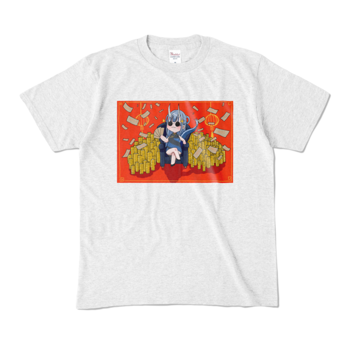 カラーTシャツ - M - アッシュ (淡色)