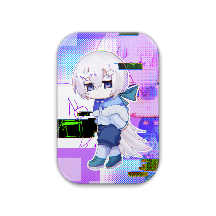 缶バッジ - 角丸 51x76mm