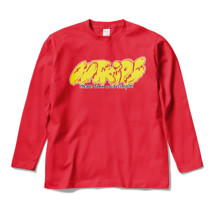 ロングスリーブTシャツ - M - レッド