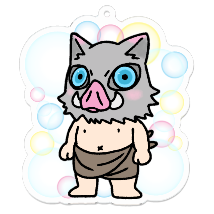 アクリルキーホルダー - 70 x 70 (mm)