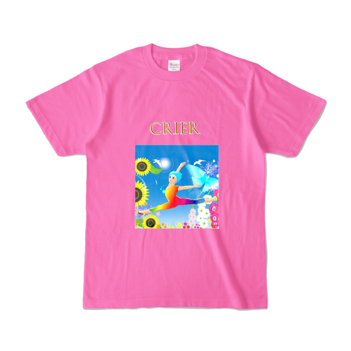 カラーTシャツ - S - ピンク (濃色)