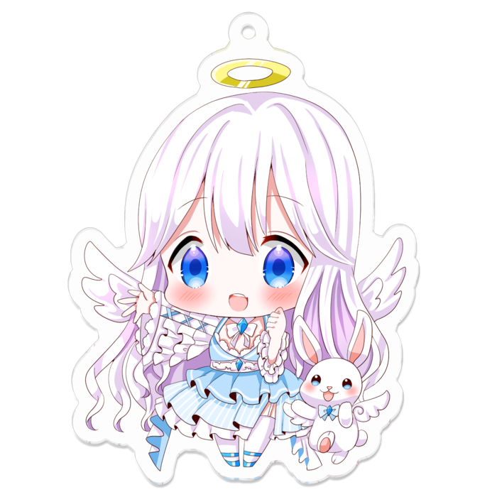 アクリルキーホルダー - 70 x 70 (mm)