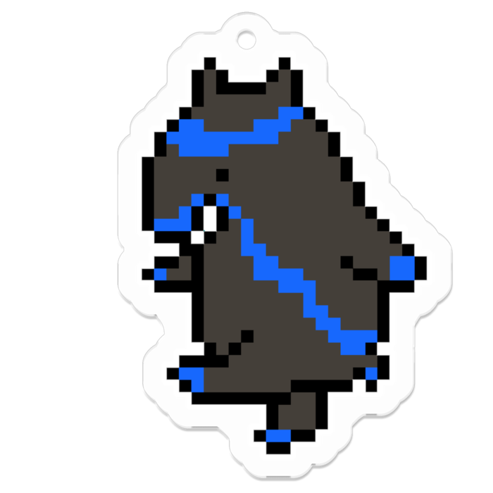 アクリルキーホルダー ドットウミバク はしこbooth Booth