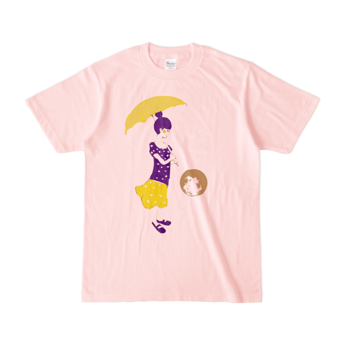 カラーTシャツ(淡色) - S - ライトピンク