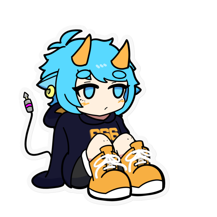 ステッカー - 100 x 100 (mm)