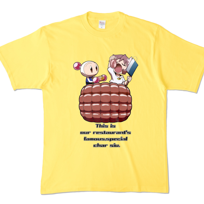 カラーTシャツ - XL - イエロー (濃色)