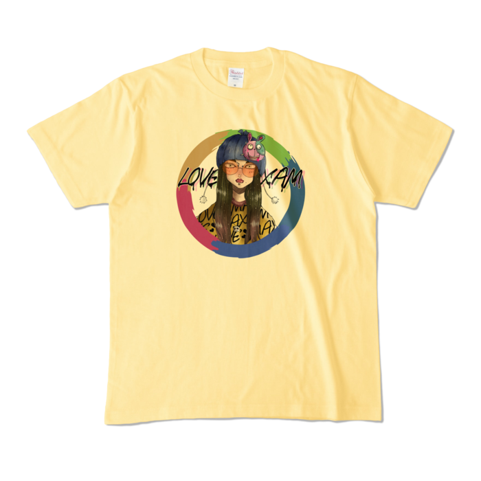 カラーTシャツ - M - ライトイエロー (淡色)