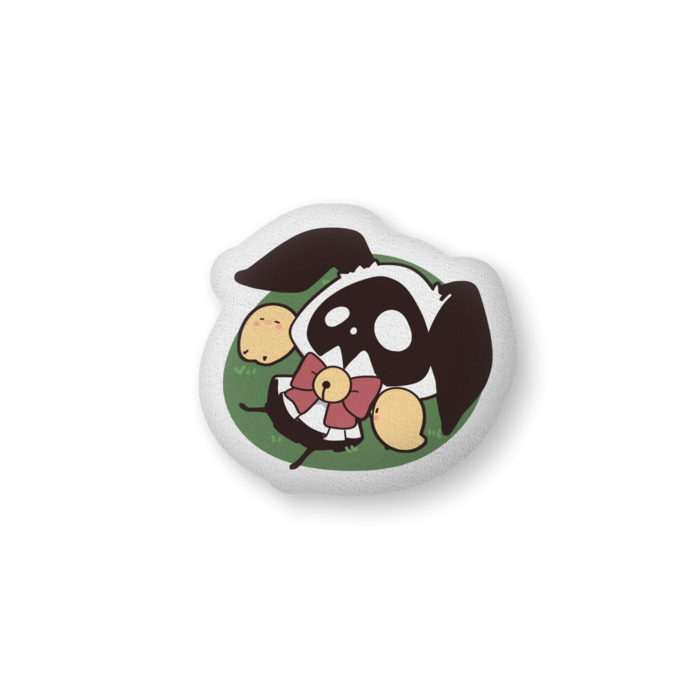ふかふかクッション (うちの子+ヒヨコ)
