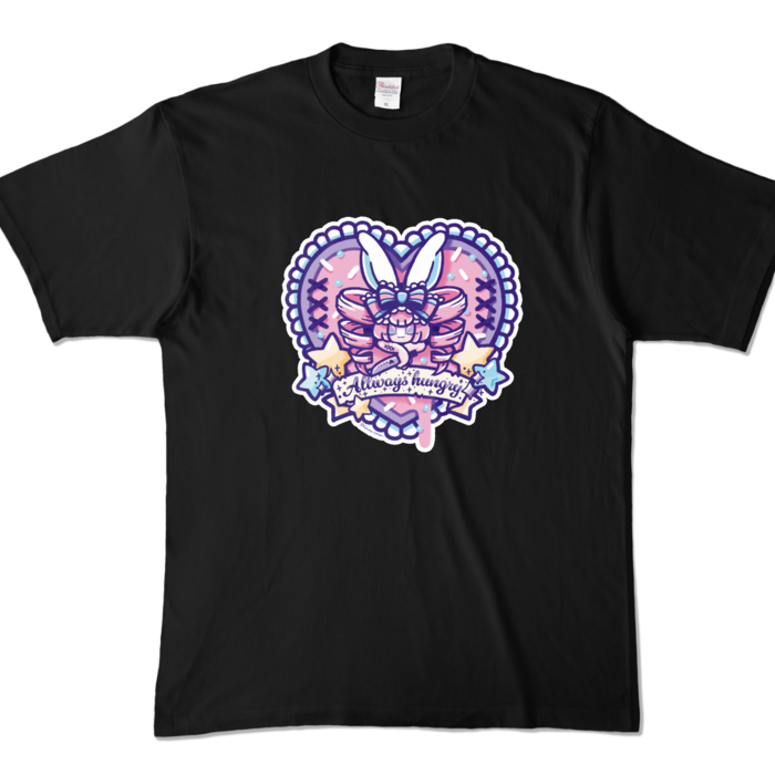 カラーTシャツ - XL - ブラック (濃色)