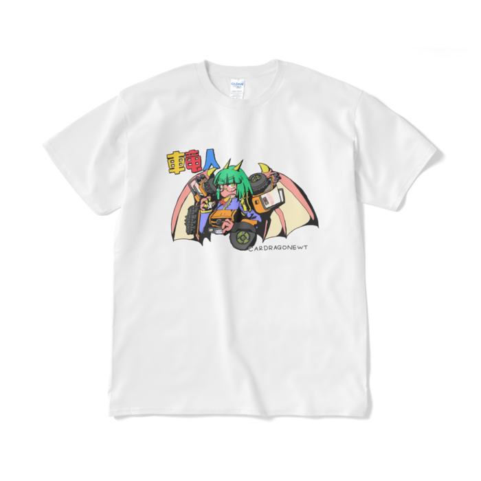 Tシャツ（プリント大） - XL - ホワイト