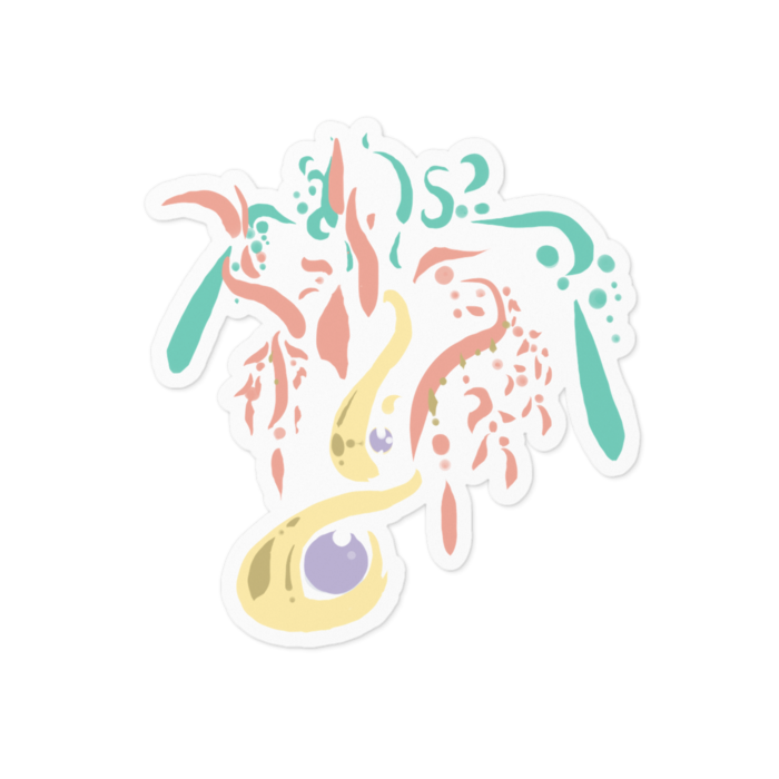 ステッカー - 100 x 100 (mm)