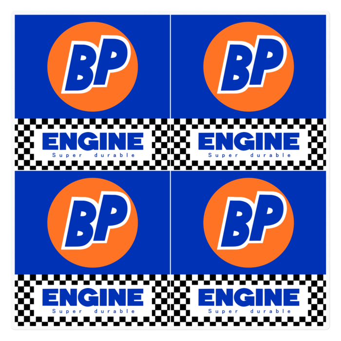 ステッカー - 160 x 160 (mm)
