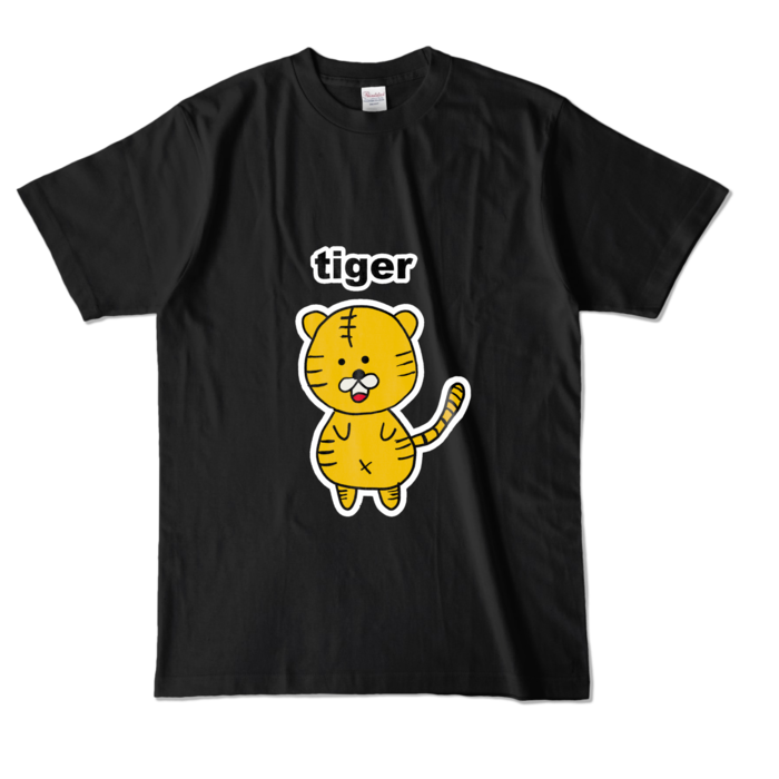 カラーTシャツ - L - ブラック (濃色)