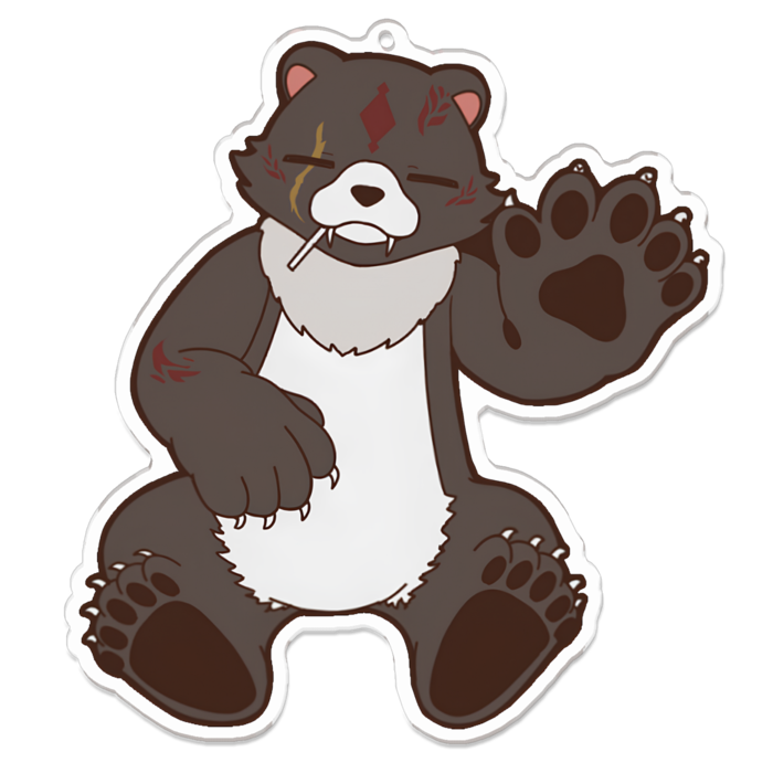 アクリルキーホルダー - 100 x 100 (mm)