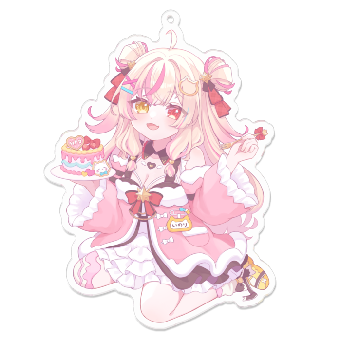 アクリルキーホルダー - 100 x 100 (mm)