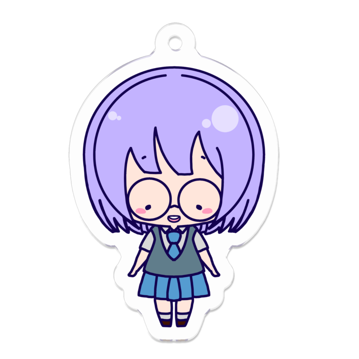 アクリルキーホルダー - 50 x 50 (mm)