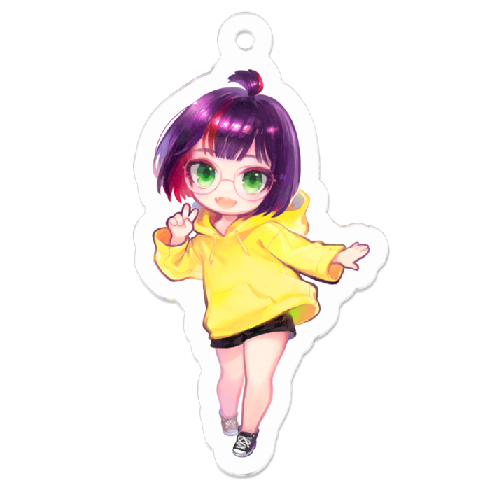 アクリルキーホルダー - 50 x 50 (mm)