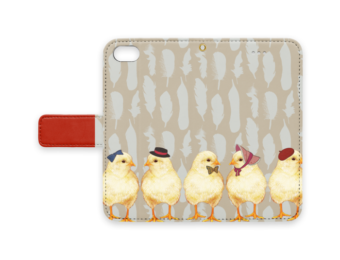 おしゃれひよこiphoneケース 透月糖花 Booth