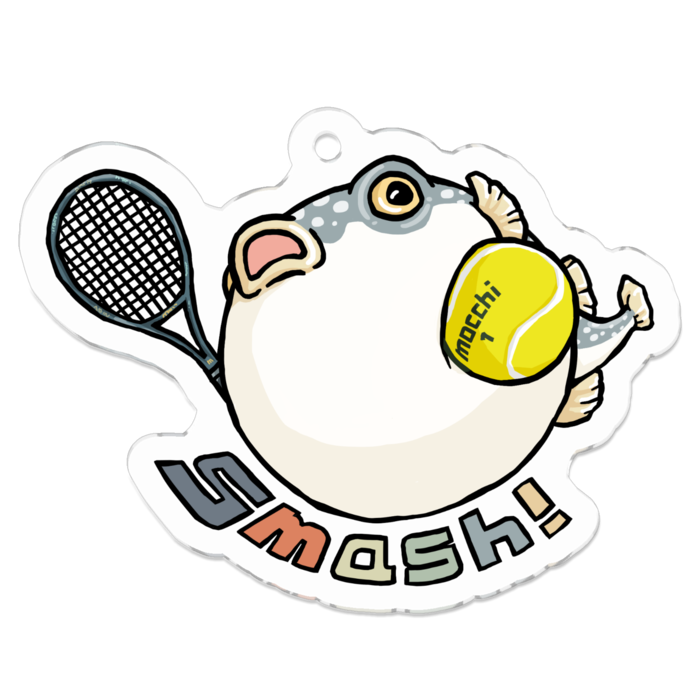 アクリルキーホルダー - 50 x 50 (mm)