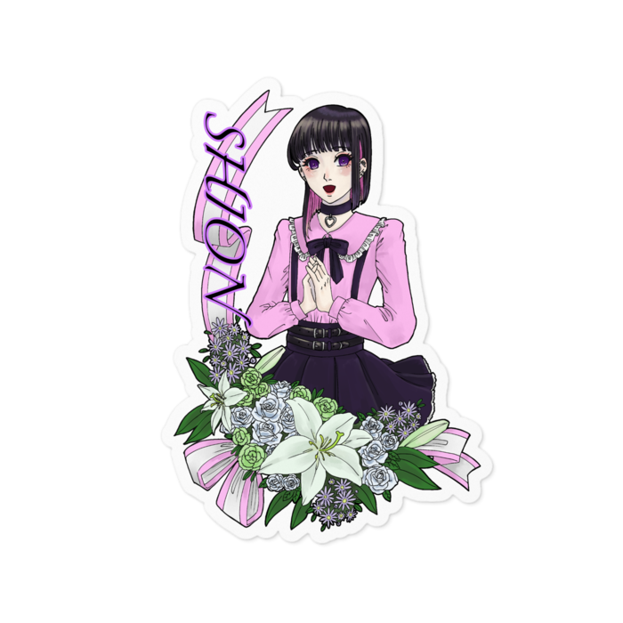 ステッカー - 100 x 100 (mm)