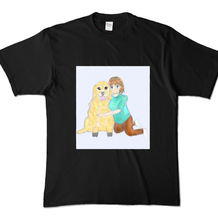 カラーTシャツ - XL - ブラック （濃色）