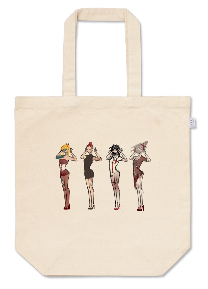 トートバッグ - M - プリント面積小